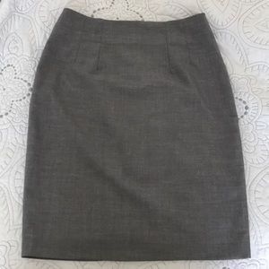 H&M Light Gray Pencil Skirt